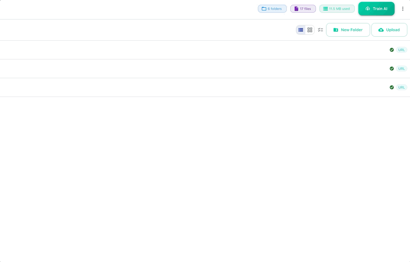 Adicionando arquivos ao workspace